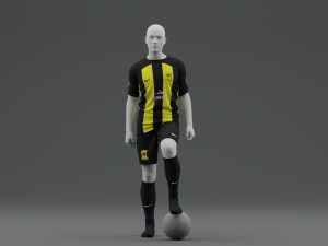 Al Hilal 2023 Home Kit 3Dモデル