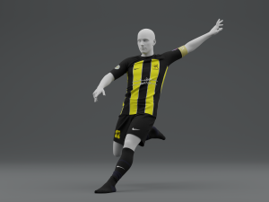Al Hilal 2023 Home Kit 3Dモデル
