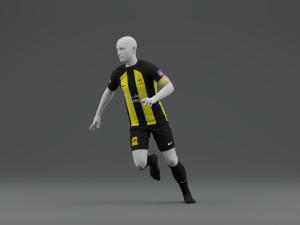 Al Hilal 2023 Home Kit 3Dモデル