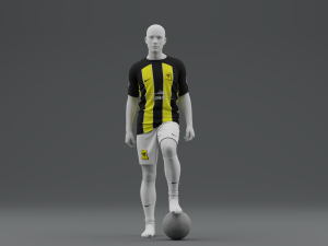 Al Hilal 2023 Home Kit 3Dモデル