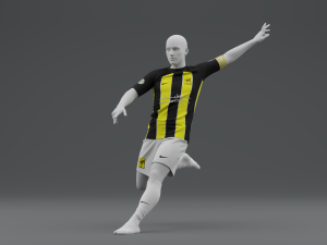 Al Hilal 2023 Home Kit 3Dモデル