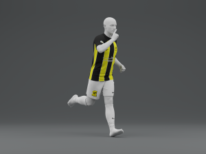 Al Hilal 2023 Home Kit 3Dモデル