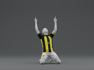 Al Hilal 2023 Home Kit 3Dモデル