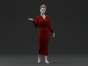 Pencil Dress 3Dモデル