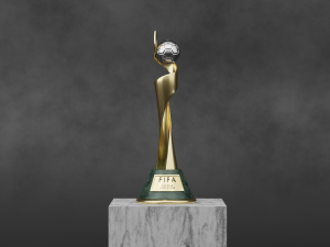 Women World Cup Trophy 3D-Modell