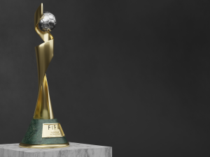 Women World Cup Trophy 3D Model