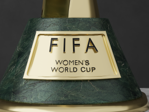 Women World Cup Trophy 3D Model