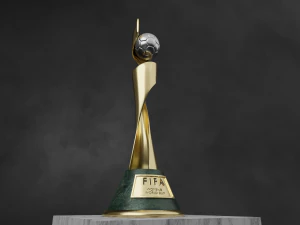 Women World Cup Trophy 3D Model
