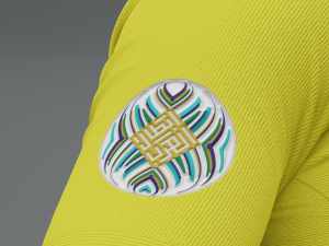 Al Nassr 2023 Home Jersey 3D मॉडल