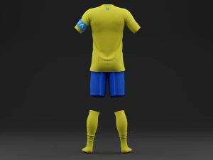 Al Nassr 2023 Home Jersey 3D Model