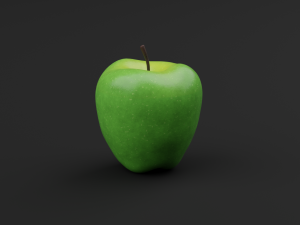 Realistic Green Apples Modèle 3D