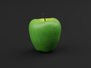 Realistic Green Apples Modèle 3D