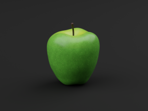 Realistic Green Apples Modèle 3D