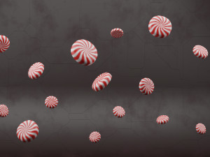 Peppermint Candy Cane 3D 模型