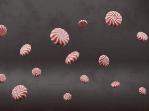 Peppermint Candy Cane 3D Model