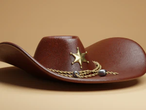 Cowboy Hat 3D Model