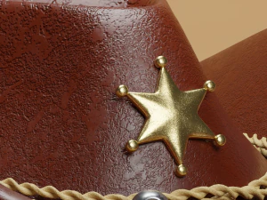 Cowboy Hat 3D Model