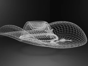 Cowboy Hat 3D Model
