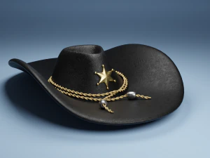 Ковбойський капелюх 3D Модель