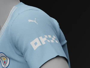 Manchester City 2024 3D Model
