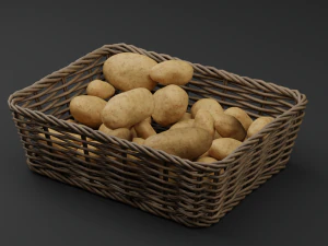Картопля 3D Модель