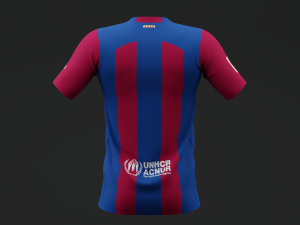 FC Barcelona 2023 Home Jersey 3D Model