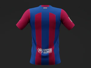 FC Barcelona 2023 Home Jersey 3D Model