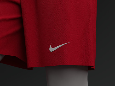 Liverpool 2023 Home Jersey Modelo 3D