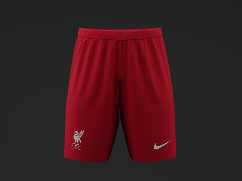 Liverpool 2023 Home Jersey Modelo 3D