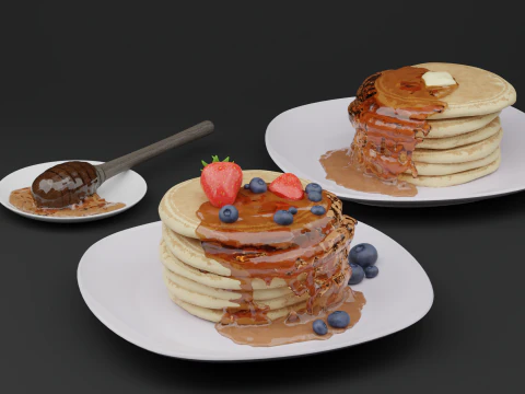 млинець 3D Модель