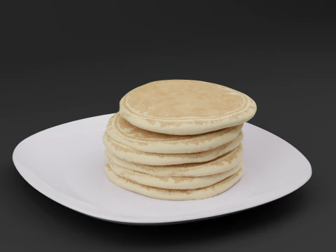 Pancake 3D Model