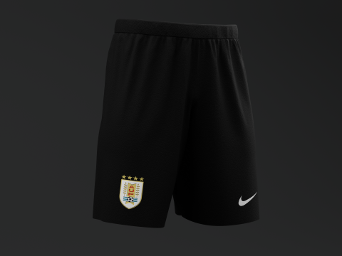 Uruguay 2024 Home Jersey 3D Model