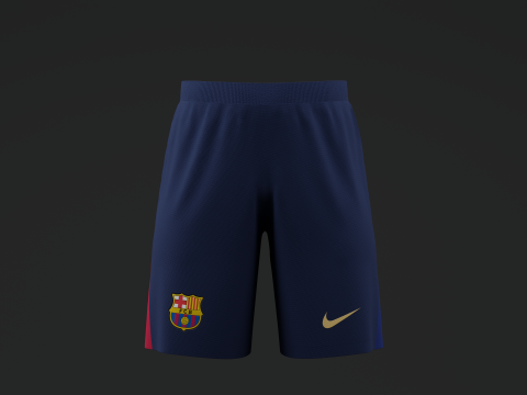 FC Barcelona 2024 Home Jersey 3D Model