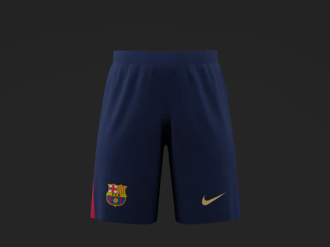 FC Barcelona 2024 Home Jersey 3D Model