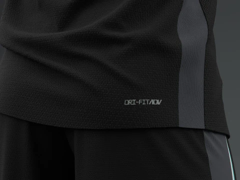 Liverpool 2024 Away Jersey 3D Model