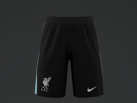 Liverpool 2024 Away Jersey Model 3D