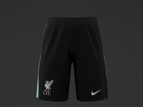 Liverpool 2024 Away Jersey 3D Model