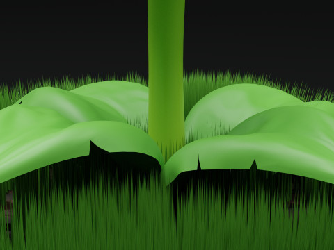 Droplet Shooter Plants Vs Zombies Model 3D