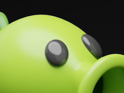 PeaShooter Plants Vs Zombies 3D Model