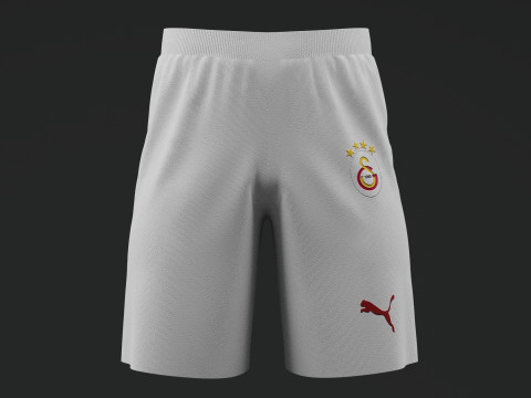 Galatasaray 2024 2025 Away Jersey Model 3D