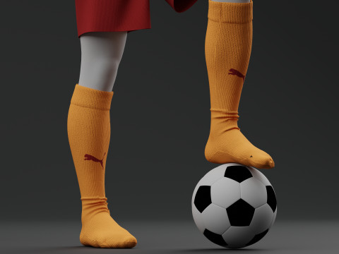 ガラタサライ 2024 2025 ホーム ジャージ 3Dモデル