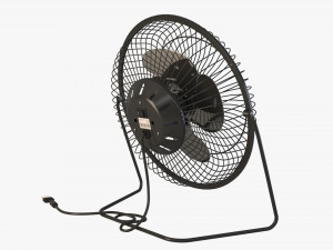 desktop fan 3Dモデル