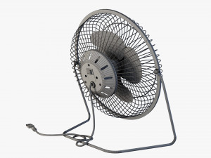 desktop fan 3Dモデル