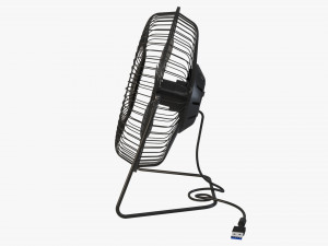 desktop fan 3Dモデル