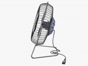 desktop fan 3Dモデル