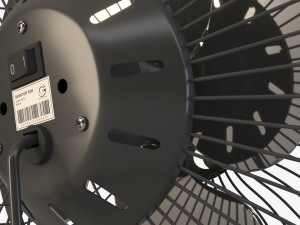 desktop fan 3Dモデル