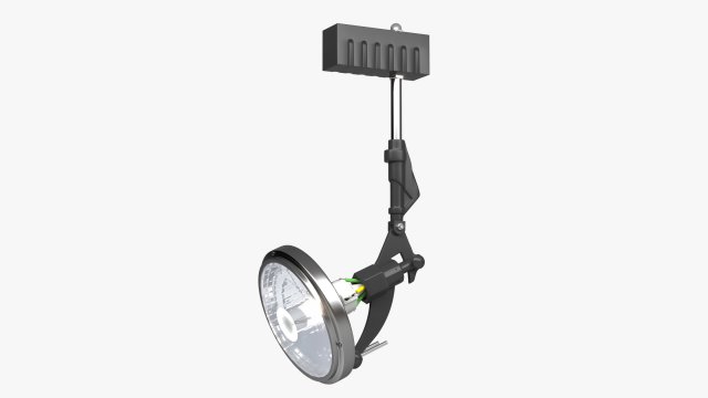 halogen light 3D मॉडल .c4d .max .obj .3ds .fbx .stl .blend 