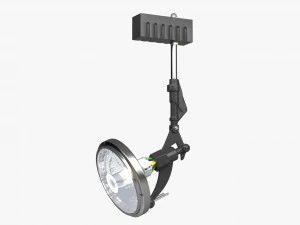halogen light 3D Model
