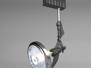halogen light 3D मॉडल