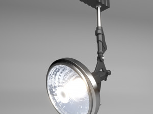 halogen light 3D मॉडल